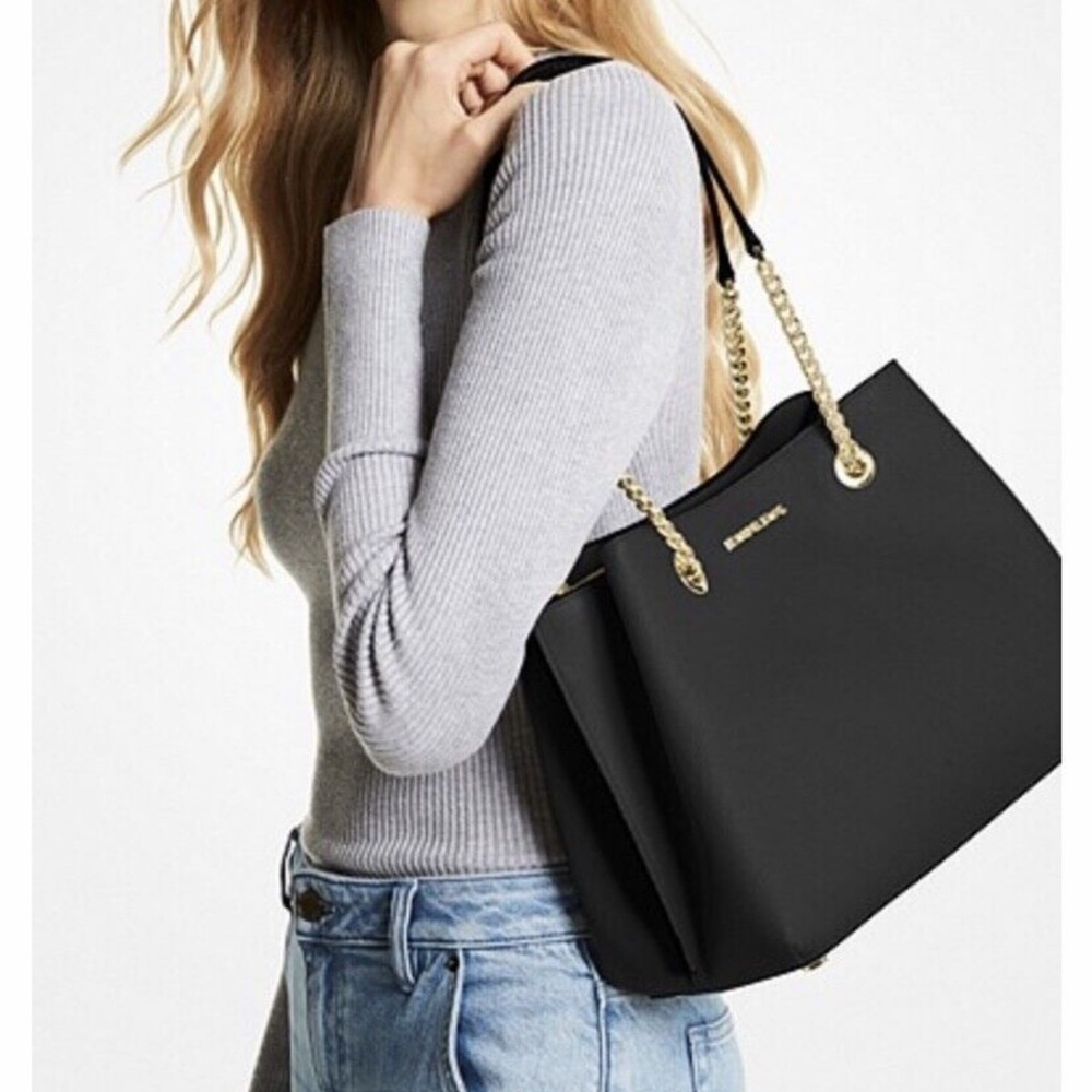 Michael Kors Teagan Large Logo Shoulder Bag